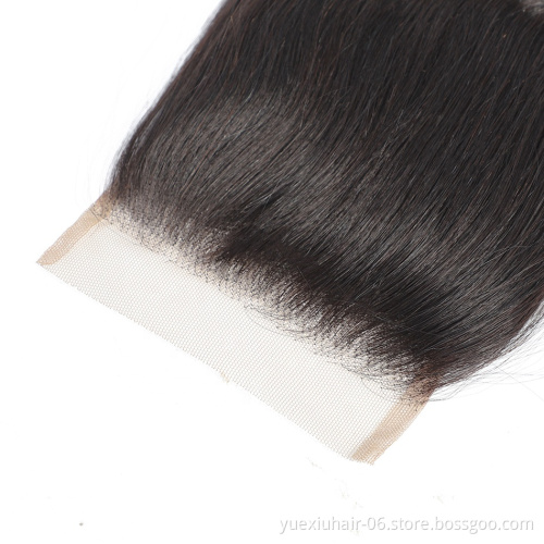 Brazilian Virgin Human Hair Loose Deep 4x4 Lace Closure